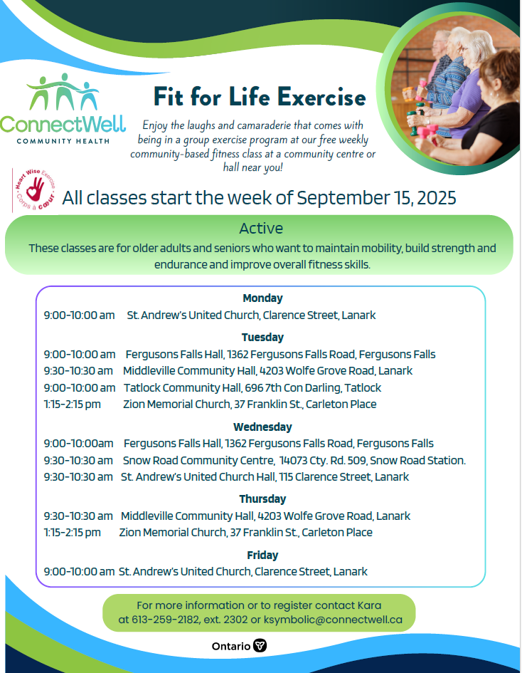 2025 Fit for Life Exercise