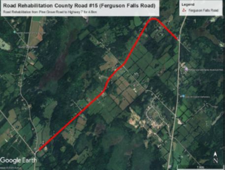 Ferggusons Falls Map