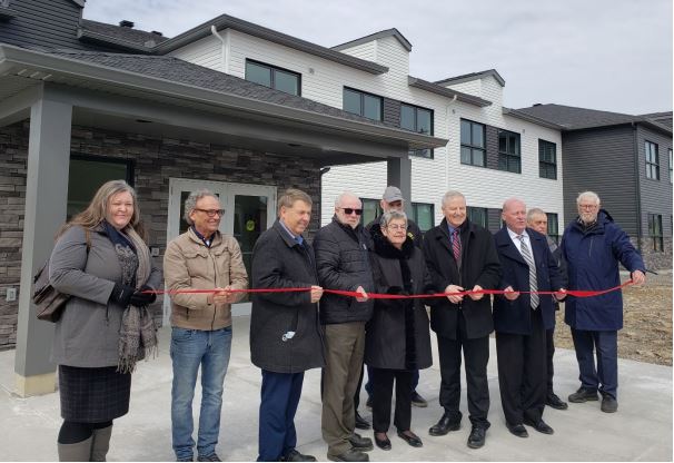 Opening of Lanark Countys New Community Housing Building