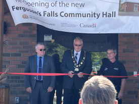 (L to R): Deputy Reeve John Matheson, Reeve Steve Fournier, &amp; Councillor Paul Coutts